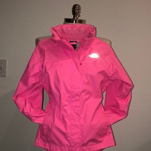 The North Face bubble gum pink jacket